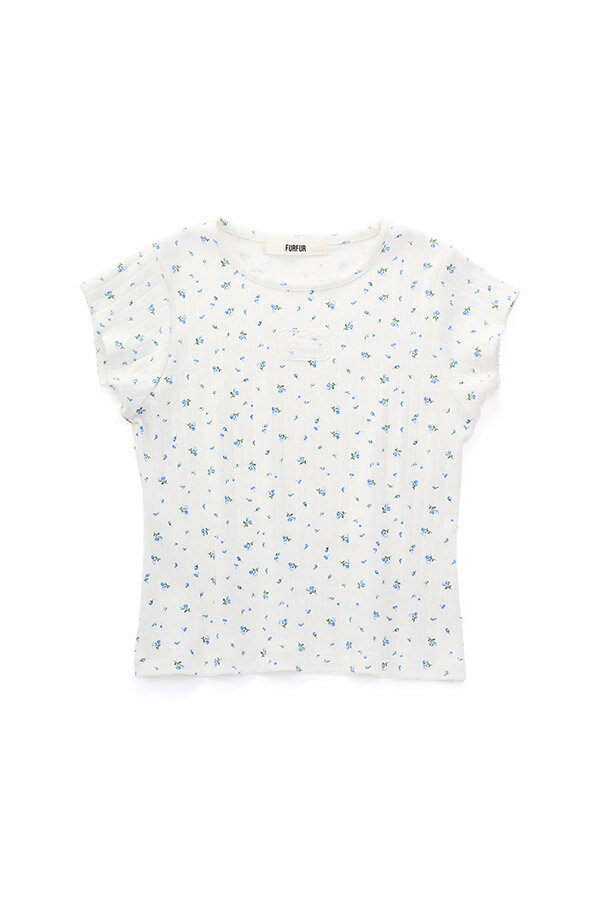 レースワッペンコンパクトTシャツ