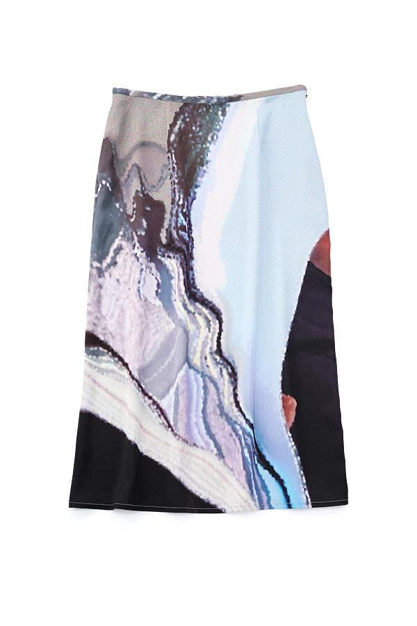 Book Wave 2WAY High-Slit Skirt
