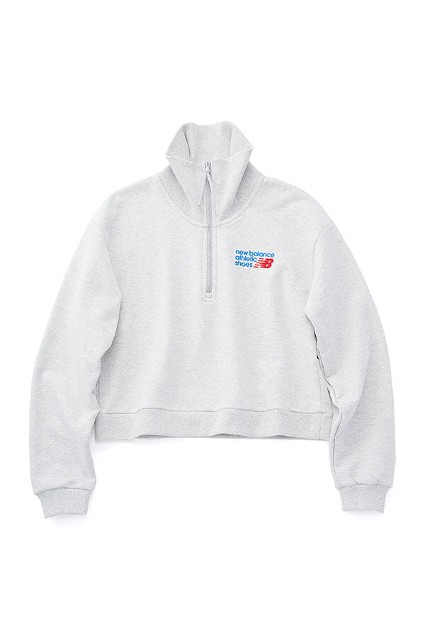 Athletics プレミアムロゴ ハーフジップ