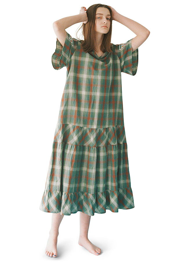 【予約】PENDLETON × CAROLINA GLASER 別注 チェックワンピース