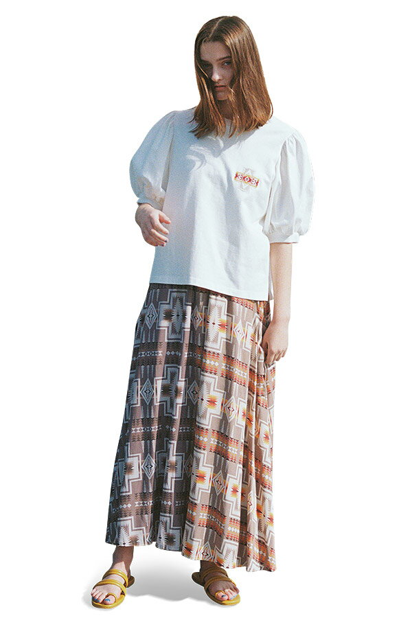 PENDLETON × CAROLINA GLASER 別注 プリントスカート