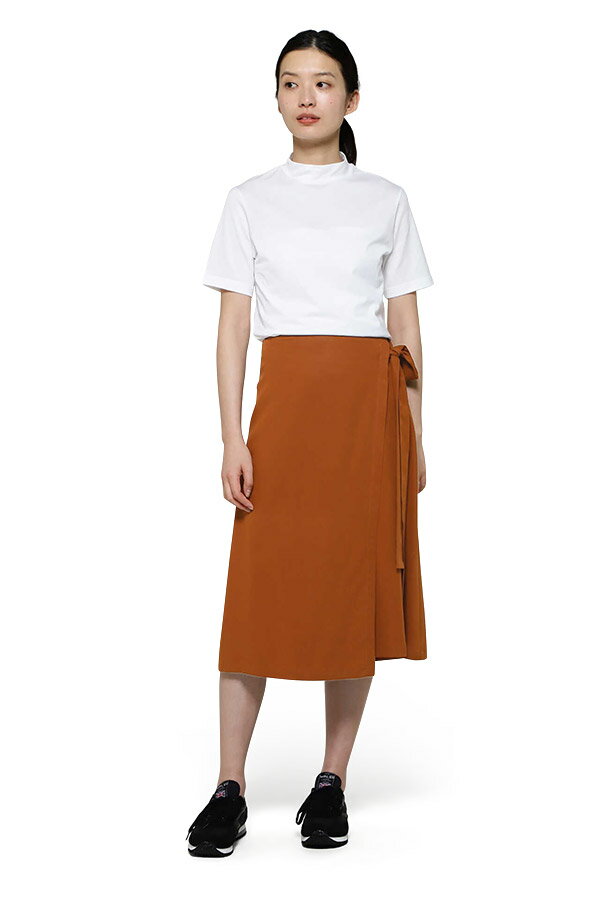 WOMEN’STENCELWRAPSKIRT