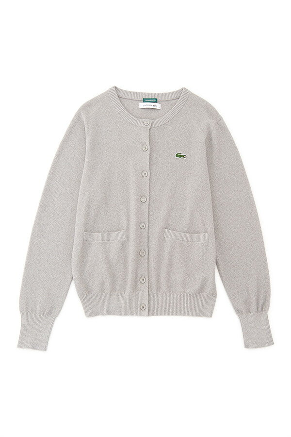 LACOSTE × BEAMS BOY 別注 ニットカーディガン