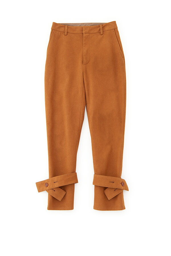 maturely / Fake Suede Belted Pants