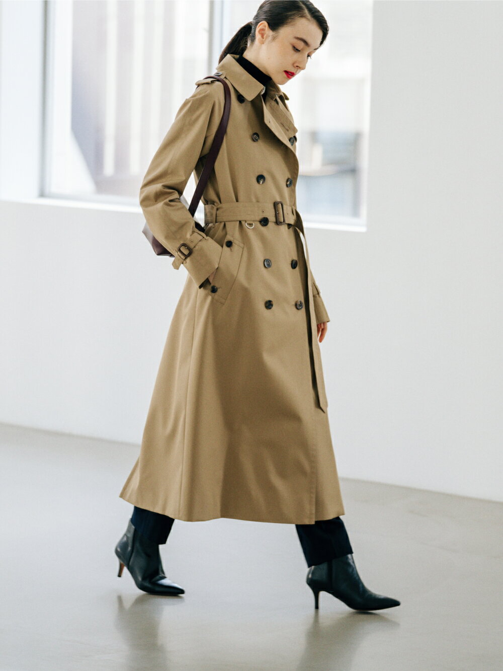 Aquascutum 時を超えて愛用できる、老舗ブランドのトレンチ。の写真